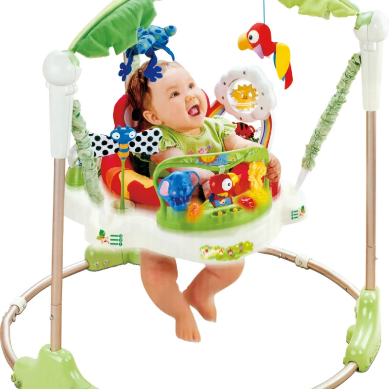 Baby Tropical Rainforest Jumping Paradise Jumping Chair Baby Swing Gymnastic Rack Jumping Chair Children Jumping Chair