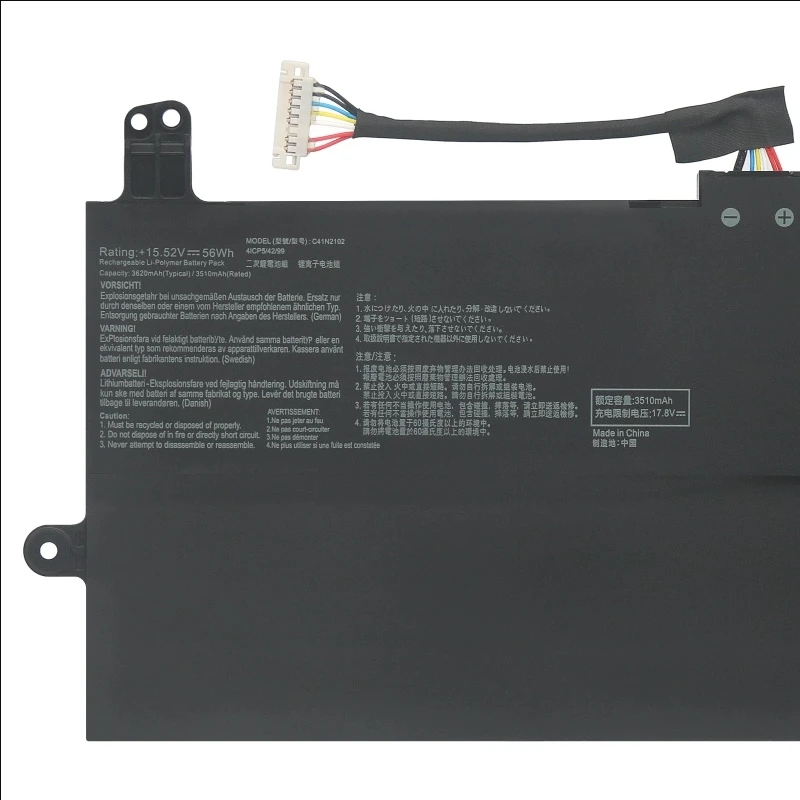 CP Laptop Battery 0B200-04100000 C41N2102 56WH For Rog FLOW Z13 GZ301ZA GZ301ZC GZ301ZE GZ301VV GZ301VF NR2201ZA NR2201ZE