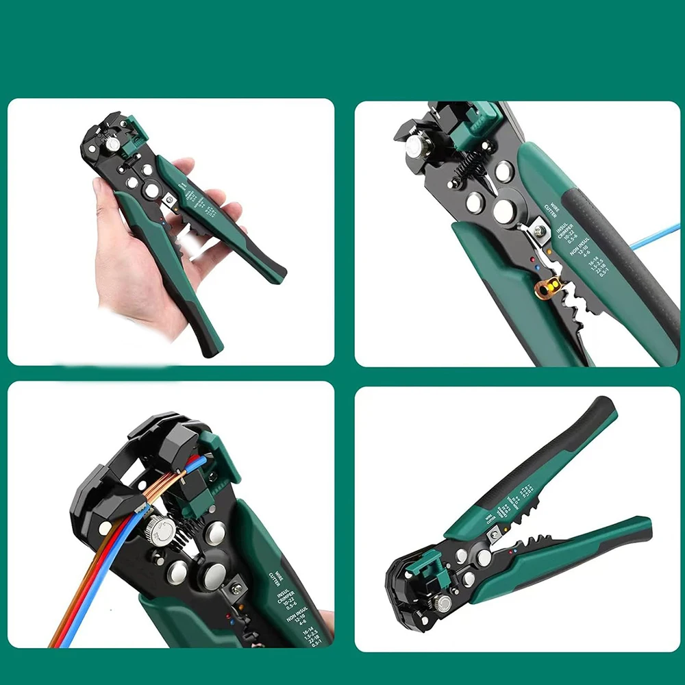 Aderendhülsen-Crimpzange HSC8 6-4/6-6 Elektrische Crimpzange für die Reparatur von Crimp-Rohrklemmen und elektrischen Schaltkreisen, Abisolierzange – Detail 4