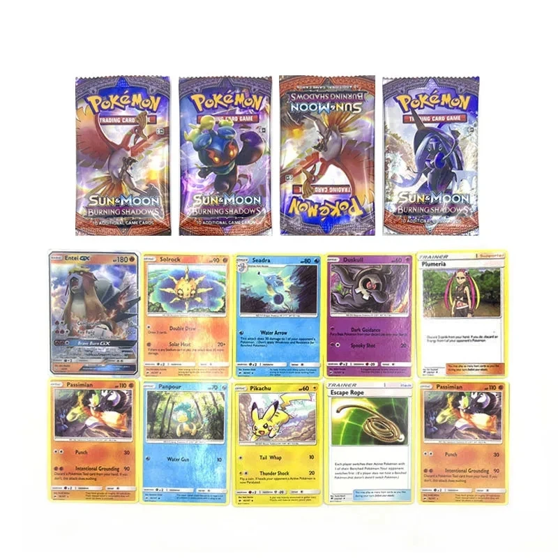 324 Stuks Pokemon Kaarten Zon & Maan XY Evolutions Pokemon Booster Box Collectible Tradiner Kaartspel Speelgoed voor Kinderen