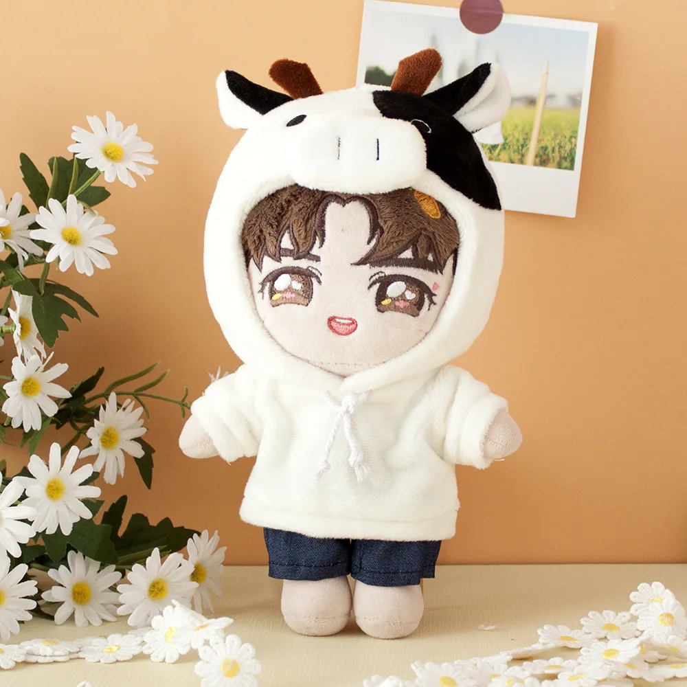 

20CM Doll Clothes Star Doll Cute Doll Cute Animal Dress Up To Choose Doll Accessories Korea Kpop EXO idol Dolls Fans DIY Toys