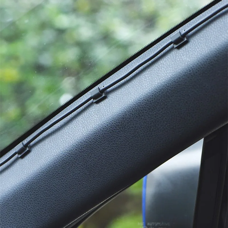 Car Cable Organizer Adhesive Wire Clips Cord Holder Universal Auto Wire Management Essential Interior Accessory