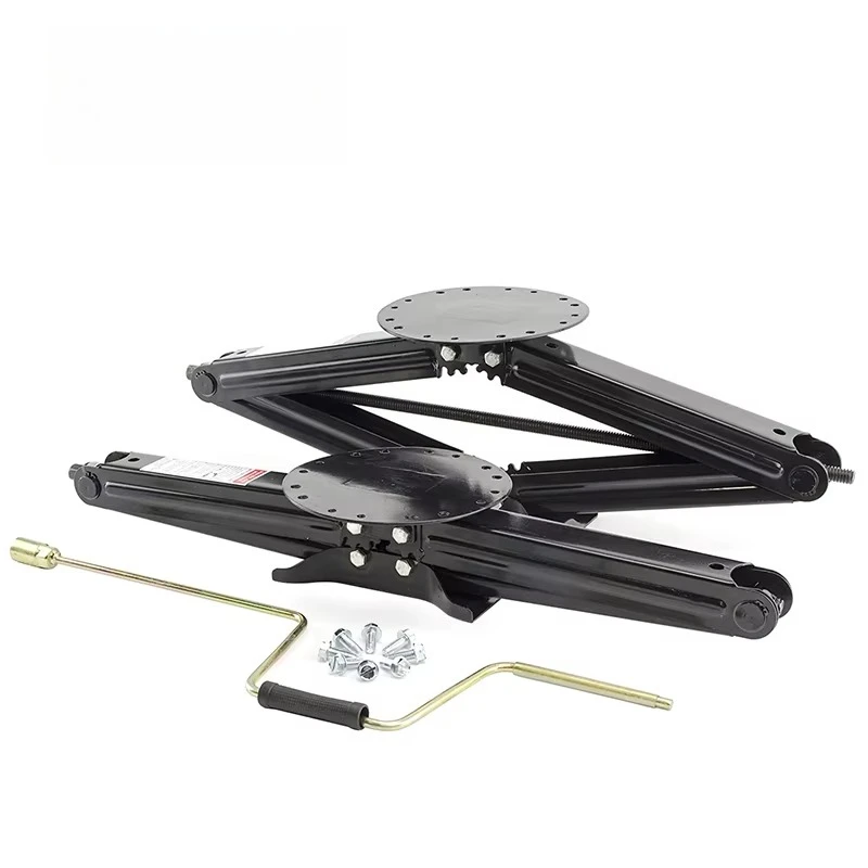 Camper Scissor Leveling Trailer Stabilizer W/Handle Corner Steady Parts Caravan