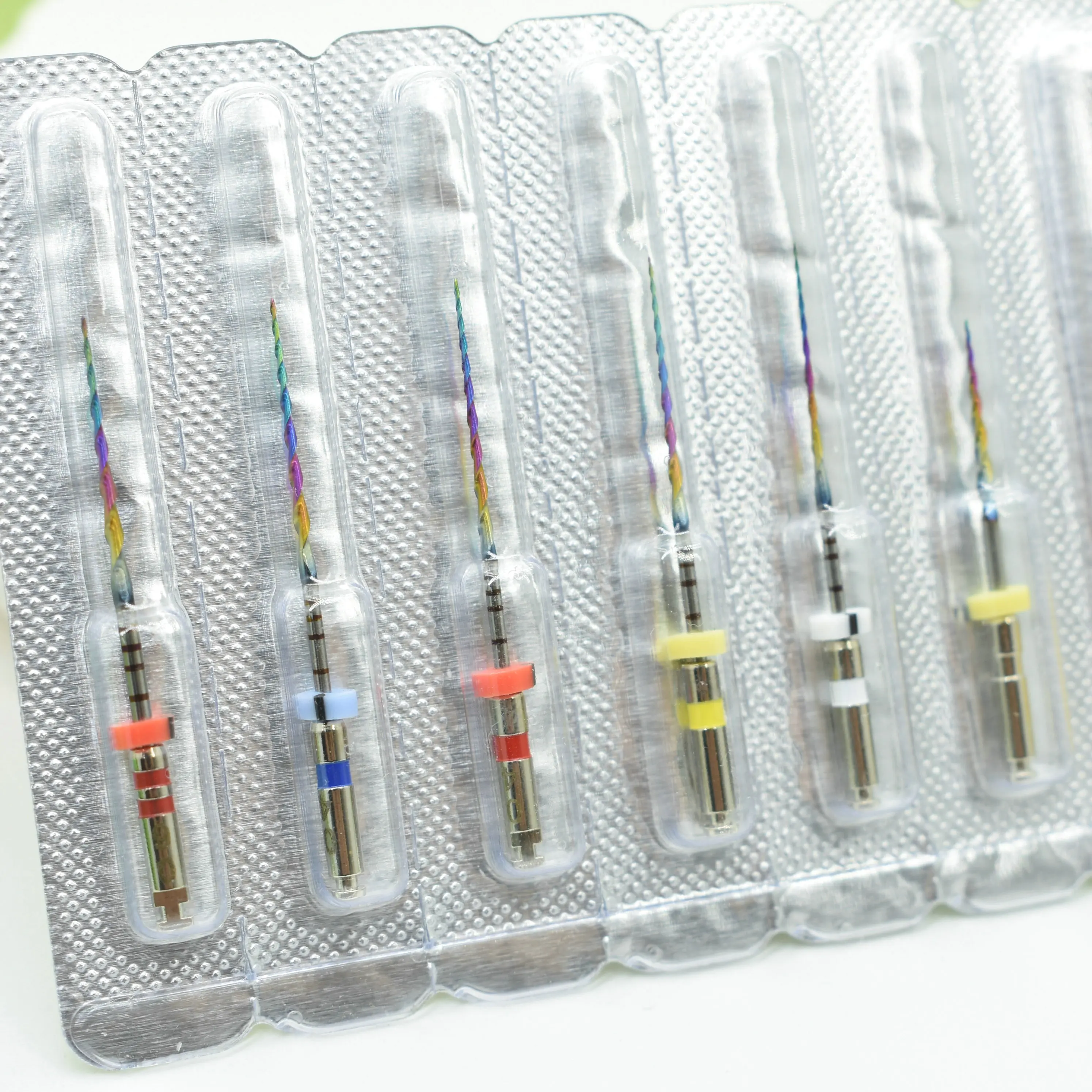 Dental Rotary Rainbow Files Zubehör für die thermische Aktivierung Super files endodon tic für Wurzelkanal dateien Reinigung Zahnarzt verwenden