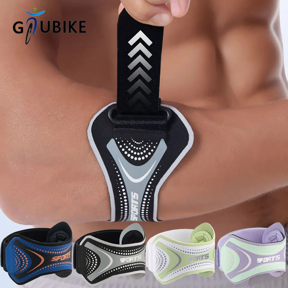 GTUBIKE 1PCS Kompression Ellenbogen Hülse Sehnenscheidenentzündung Arm Band Sport Ellenbogen Schutz Tennis Ellenbogen Strap Joint Pain Relief Golf
