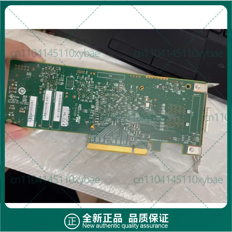 Used For LSI 9300-8e Fujitsu CP400e sas3008 it pass-through card, dual port 8644 interface HBA expansion card