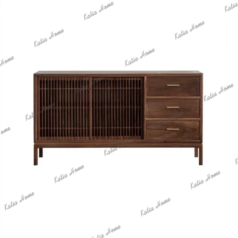 YJ Classic Drawers Storage Cabinet Narrow Dustproof Vintage Lounges Storage Cabinet Luxury Japanese Szafki Do Salonu Furniture
