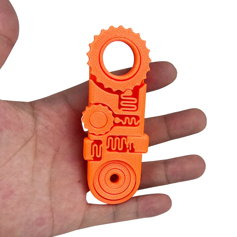 기어 감압 장난감 5-in-1 감압 장난감 3D 인쇄 데스크탑 장식 홈 인테리어 수공예품 선물