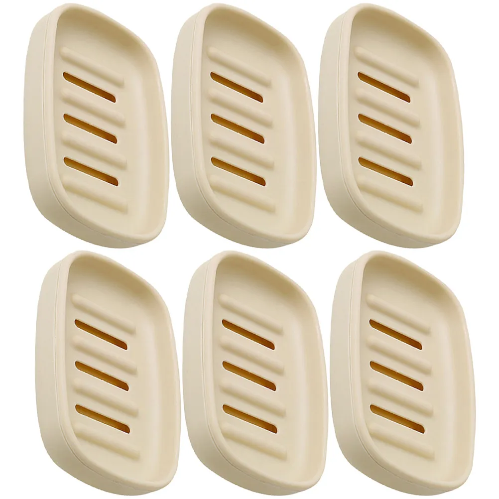 

Набор из 6 прочных небьющихся дорожных контейнеров для мыла для семьи, кемпинга, походов, душа, набор аксессуаров для путешествий