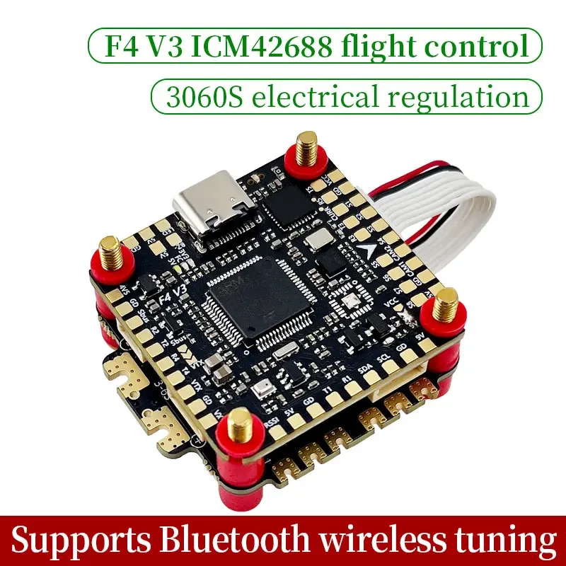 

Aocoda-RC F460 Flying Tower F405 V3 Flight Control BLS 60A Four-in-One Electric Adjustment 30x30