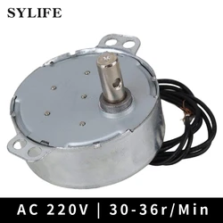 30-36RPM Robust Synchronous Motor TYC-50 AC 220V Torque 4W CW/CCW