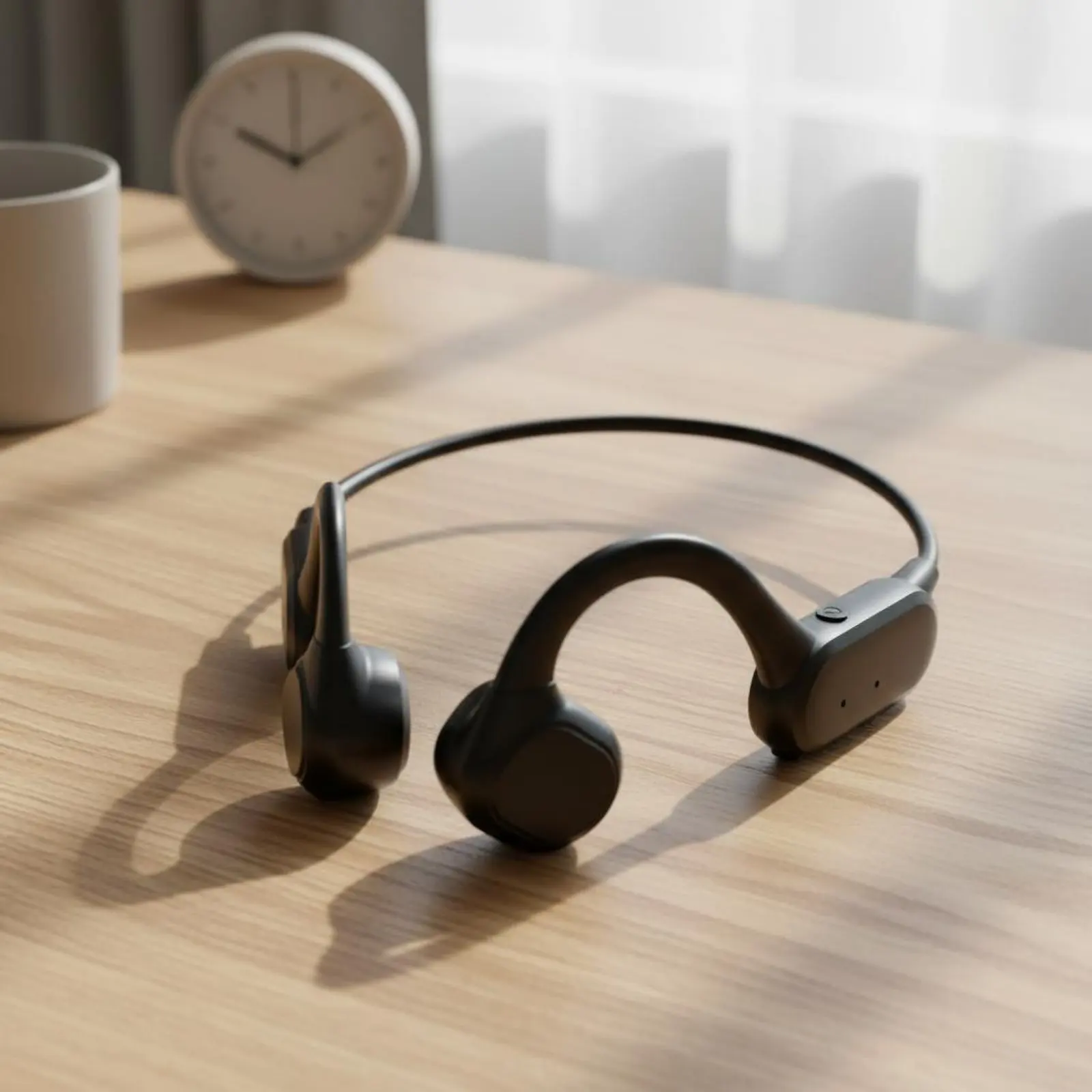 

Wireless Bone Conduction Headset Built-in Mic Bone Conduction Headphones Unobstructed Ear Sport Headphones Situational Awareness