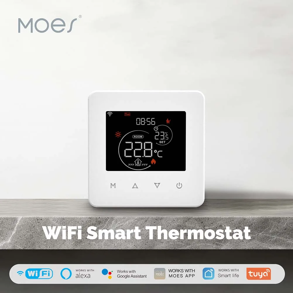 WiFi Smart Thermostat Smart Home Thermoregulator App Control Warm Floor Thermostat Work With Alexa Google Home