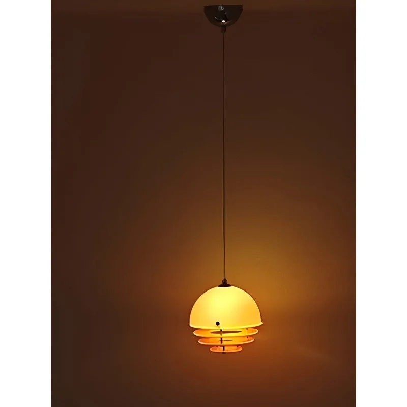 Creative Designer Ambient Lighting Sunset Bedroom Pendant Light Bedside Hanging Lamp for Dining Table Bar and Kitchen Islands