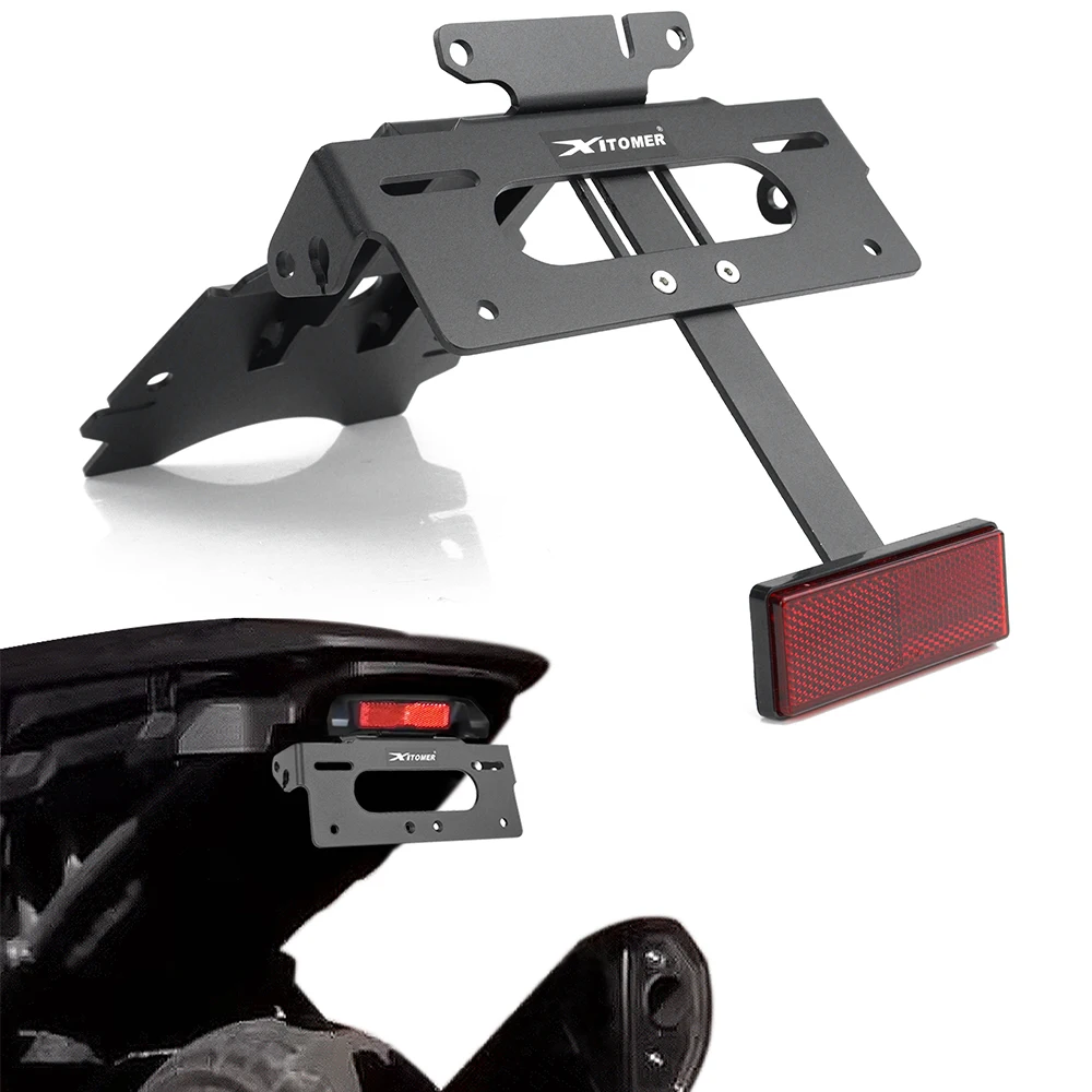 

For BMW R1300GS/ Triple Blac / Trophy 2023 2024 2025 Rear Tail Tidy Number License Plate Holder Motorcycle Fender Eliminator Kit