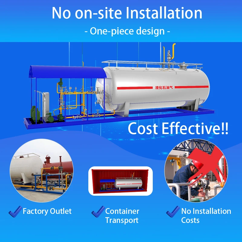 CJSE MEJOR VENTA Equipo de estación de deslizamiento GLP de 40 cm para estaciones de llenado de gas