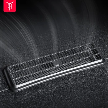 Para Tesla Model 3 Model Y cubierta de salida de aire debajo del asiento máscara de salida de aire acondicionado para Tesla 2021/2022 accesorios de coche