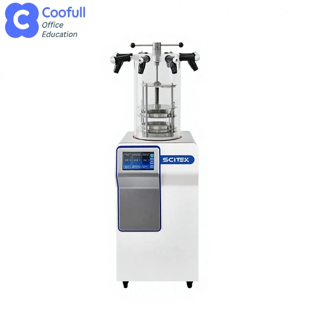 Vacuum Refrigeration System Floor Freeze Dryer Lyophilizer Freeze Dryer