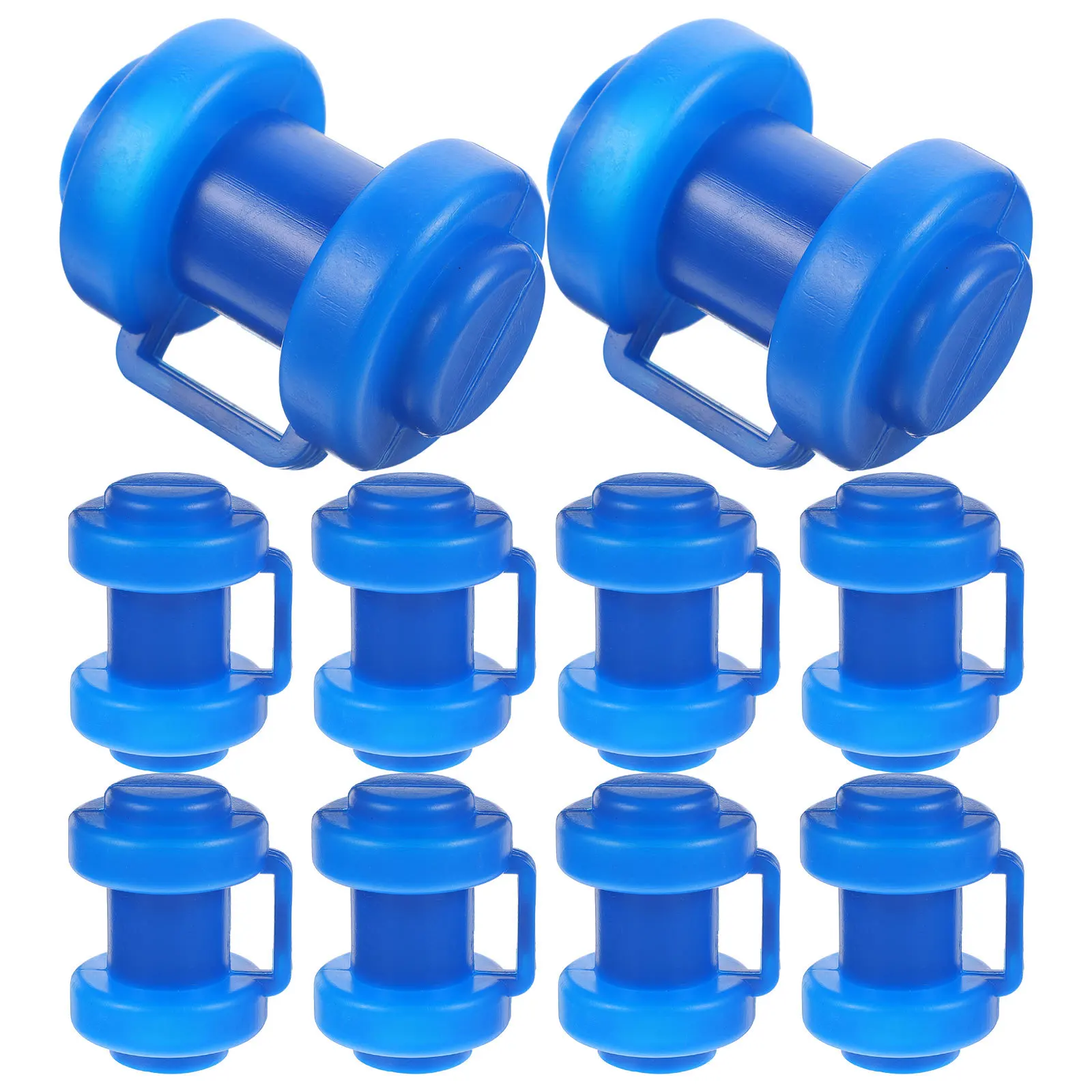 

10Pcs Trampoline Tube Caps Professional Replacement Parts Strong PP Material for Pole Protection Easy Installation Long-Lasting