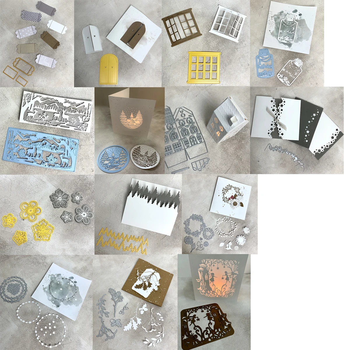 Piggy Craft metal cutting dies cut die mold New Various Series Scrapbook paper craft knife mould blade punch stencils dies image 2