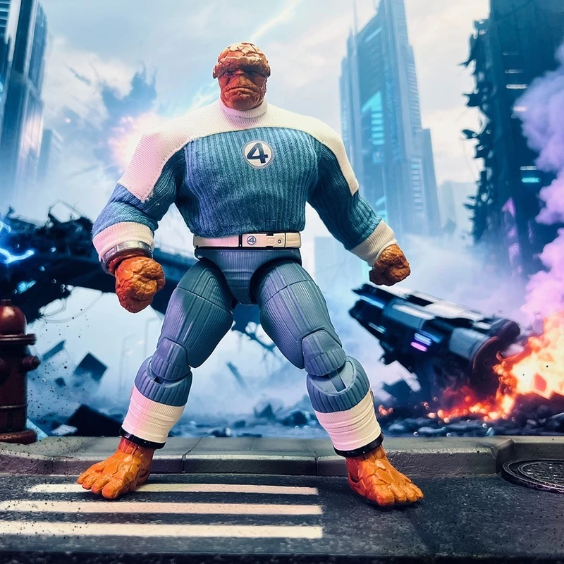 

In Stock Fantastic Four Stone Man Model Cloth Accessories Supplement Action Figure Desktop Model Toys Mini Clothes Accessories