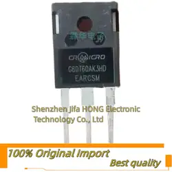 10PCS/Lot   G60T60AK3HD  CRG60T60AK3HD 600V 60A IGBT TO-247 Imported Original Best Quality