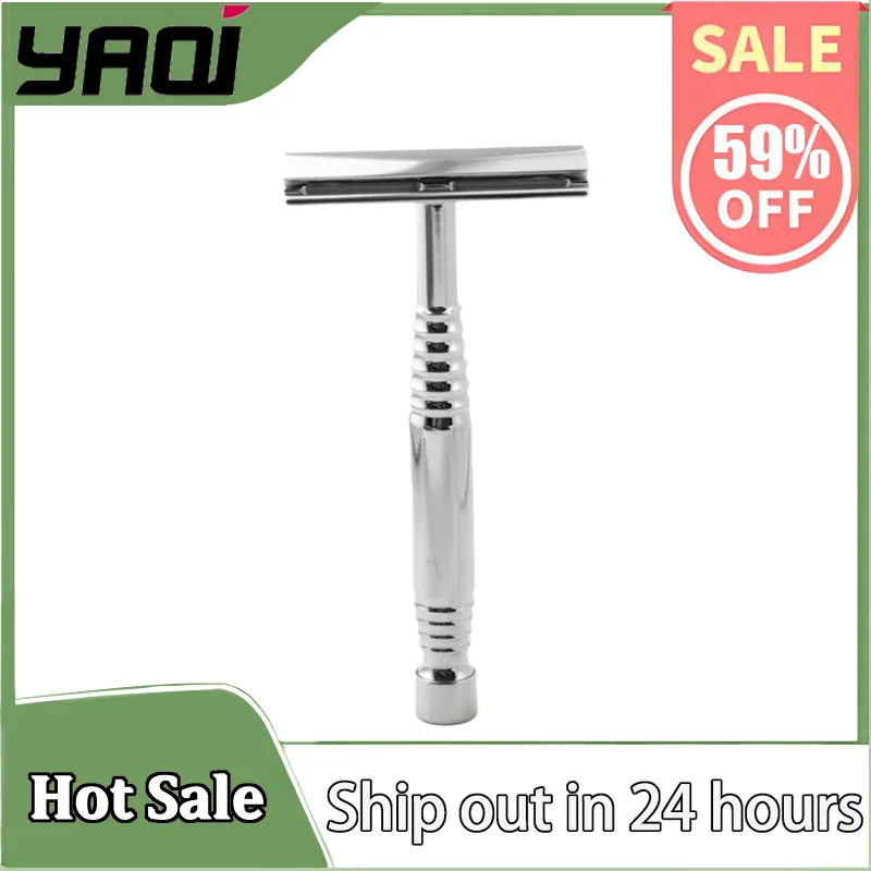 

YAQI Romulus Razor With Magnet 66g Stainless Steel Design Travel Shaver for Men,Adjustable Premium Barber Precision Shaving Tool