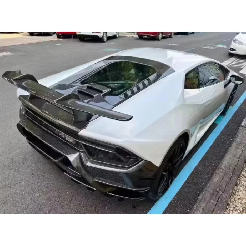 

High Quality P Style Carbon Fiber Trunk Spoiler Wing Exterior Accessory