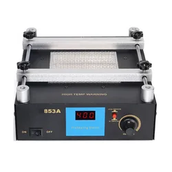 853A Constant Temperature Lead-Free BGA IR Infrared Preheater Digital Display Electronic Hot Plate Preheating Rework Station