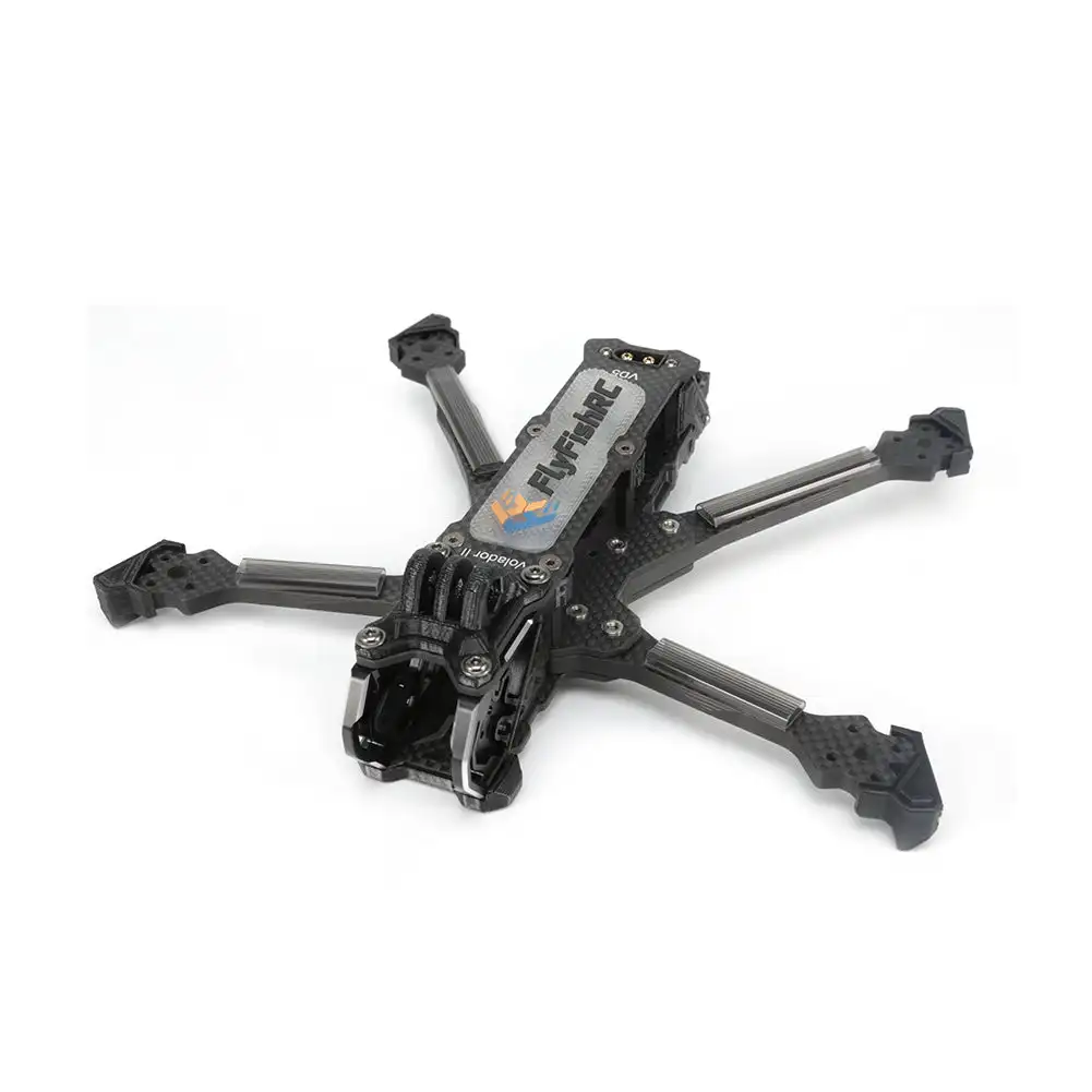 مجموعة إطارات FlyFishRC Volador II VD5 V2 ديدكات FPV T700 مقاس 5 بوصات متوافقة مع DJI O3 وحدة هوائية لمجموعة كوادكوبتر FPV