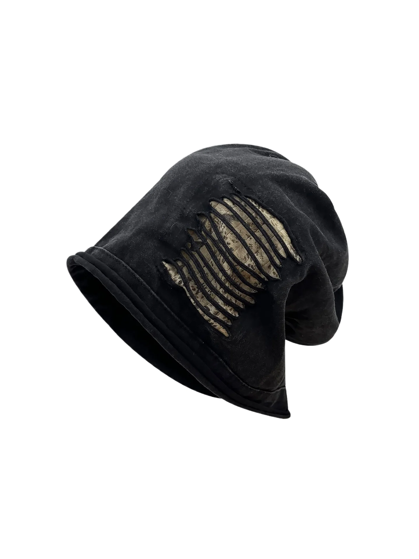 Retro big head circumference, wasteland, wind holes, piled hats, men and women can wear headcaps in all seasons, today shows
