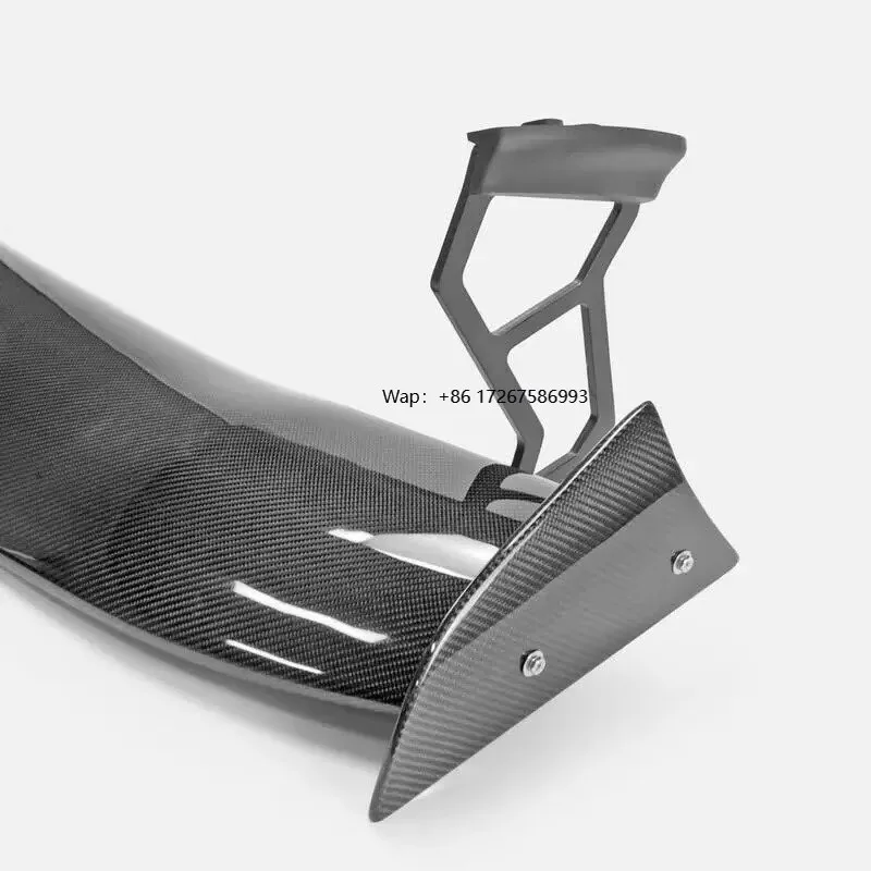 Suitable for FL5 Civic Type R Carbon Fiber Modification SPOON Model Fixed air Dam, GT Rear Spoiler Tail Wing