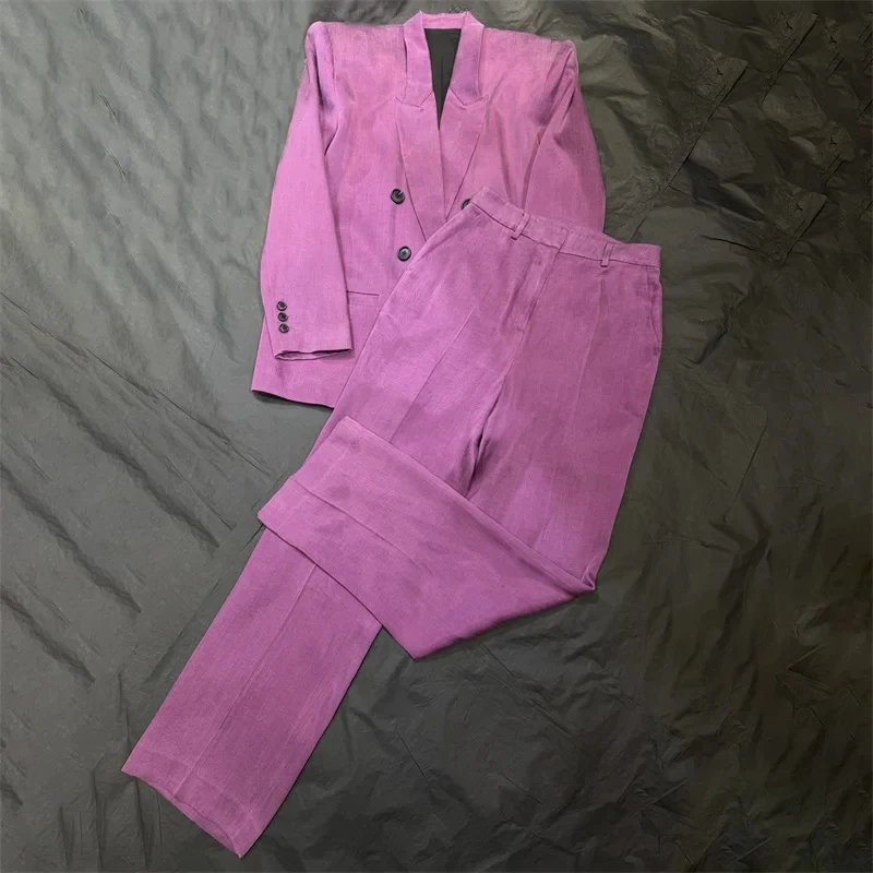 blazers for woman 2026 Spring new double breasted slim fit women's suit jacket Casual Women's jacket y2k women's coat outerwears