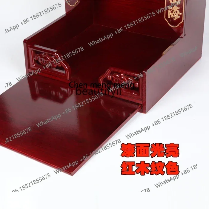 Altar do santuário de Buda pendurado Guanyin Bodhisattva adoração suporte do santuário armário de parede moderno e minimalista altarfh h