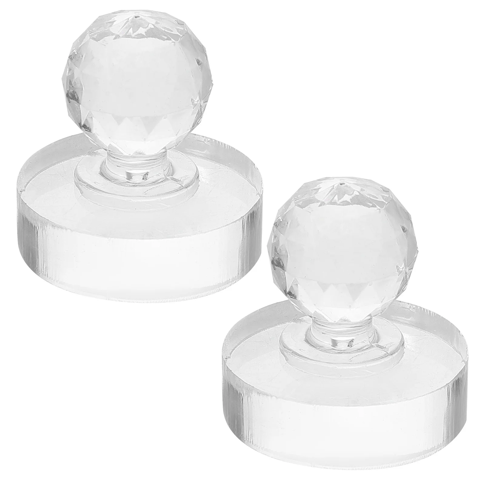 2 pçs manual de moagem muller claro pequeno pilão para acrílico aquarela pintura a óleo mistura artista ajudante texturizado ferramentas arte