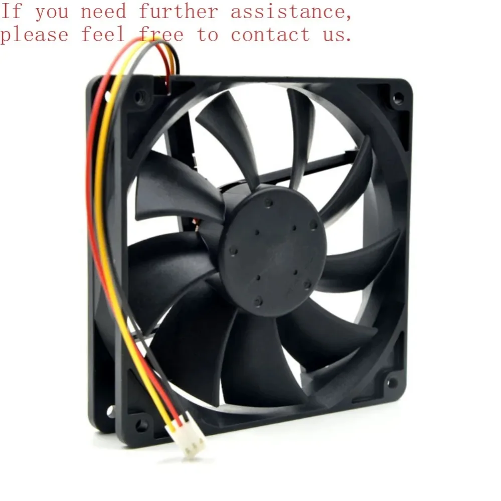 12CM 12025 Locked Rotor Alarm DC Fan 4710KL-05W-B59 DC24V 0.38A For NMB Medical Equipment Cooling Fan (002)