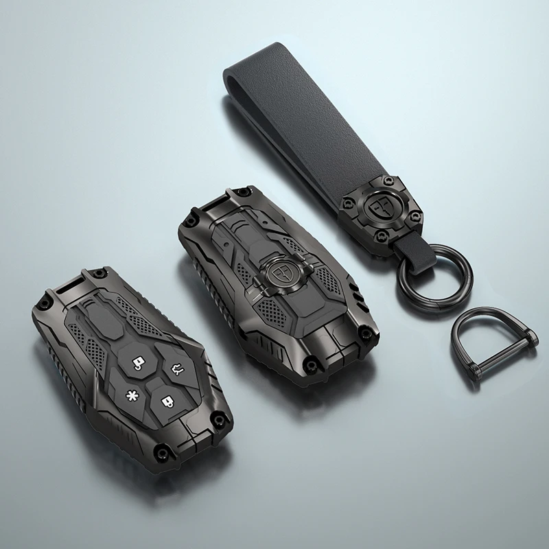 

Для GAC AION Hyper GT HT оцинкованный сплав, силиконовый чехол для автомобильного ключа, чехол для дистанционного управления, брелок для ключей, аксессуары