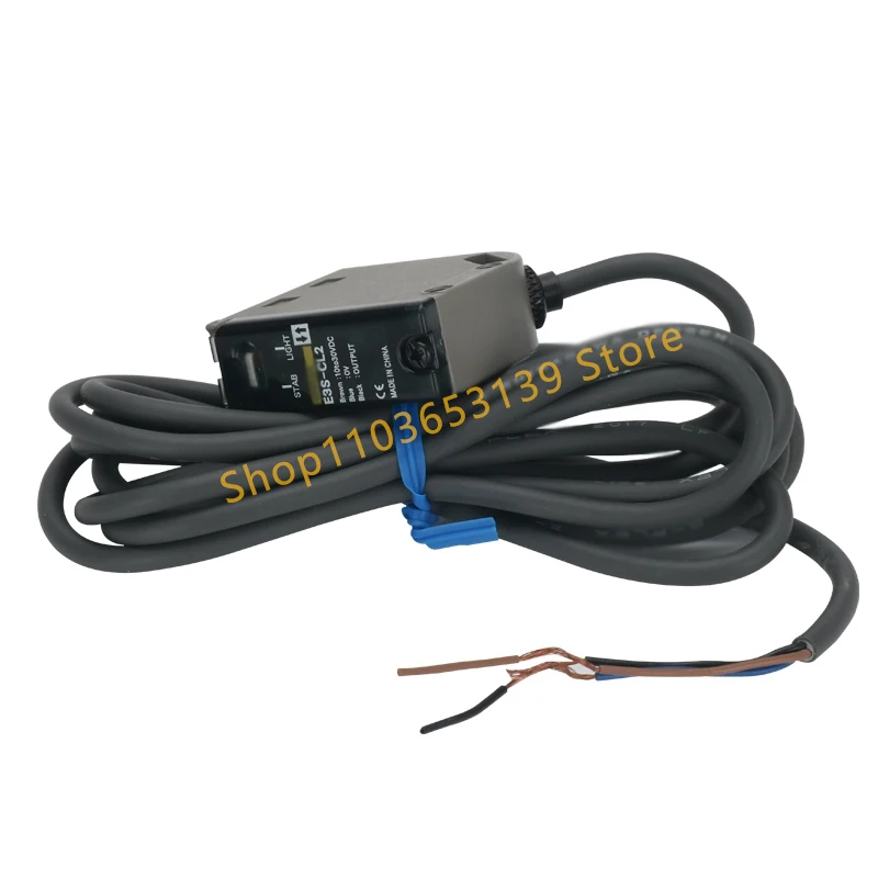 E3S-CL2 The cable length is 2M  E3S-CL Distance Setting Photoelectric Sensor Metal Shell