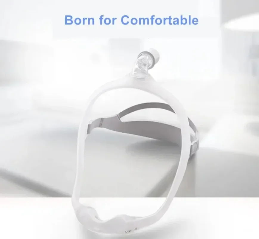 Nasal Mask for Philips Dreamwear Nasal Mask with Original Headgear and Four Cushions S/SW/M/MW for Home Sleep Snoring and Apnea