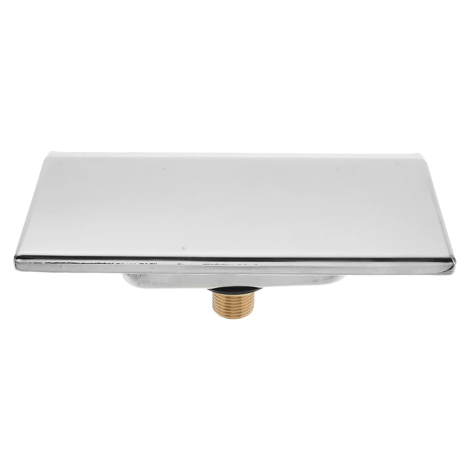 

Stainless Steel Waterfall Outlet Compact Wall Mounted Bathtub Spillway Indoor Outdoor Spa Pool Water Fountain Nozzle