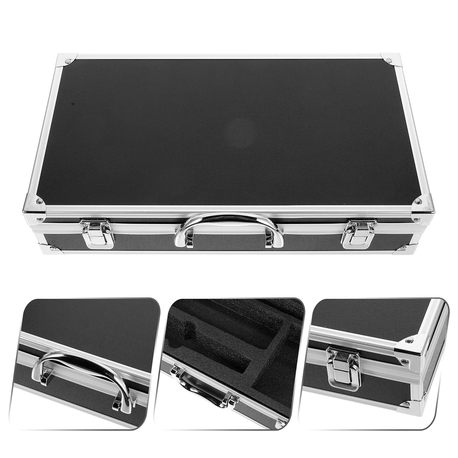 

Phone Holders Cellphone Microphone Box Outdoor Portable Speaker Case Alloy Carrier Mobile Wired Speakers