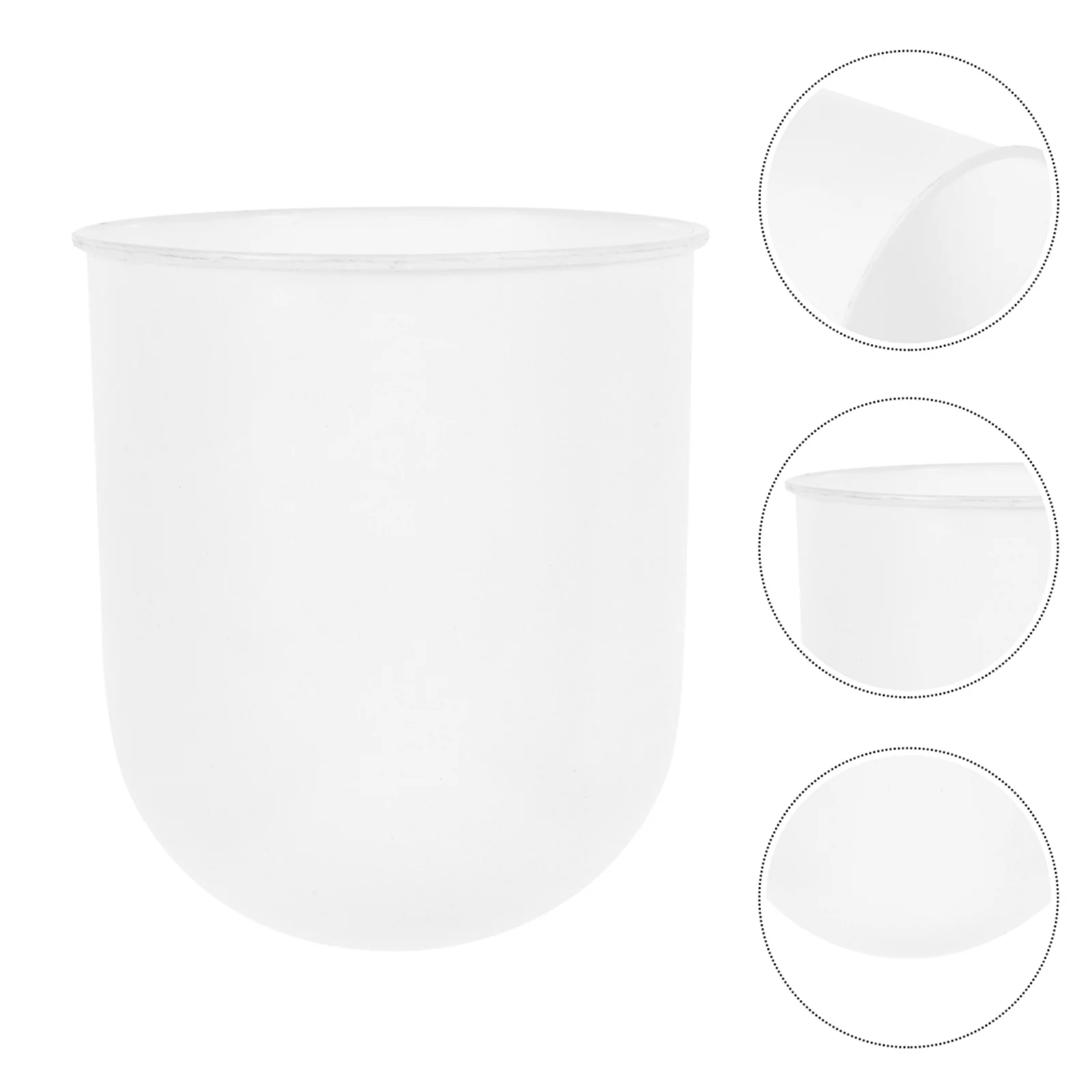 

2Pcs Practical Toilet Brush Holder Stylish Compact Size Efficient Cleaning Home Bathroom Accessory Toilet Brush Holder