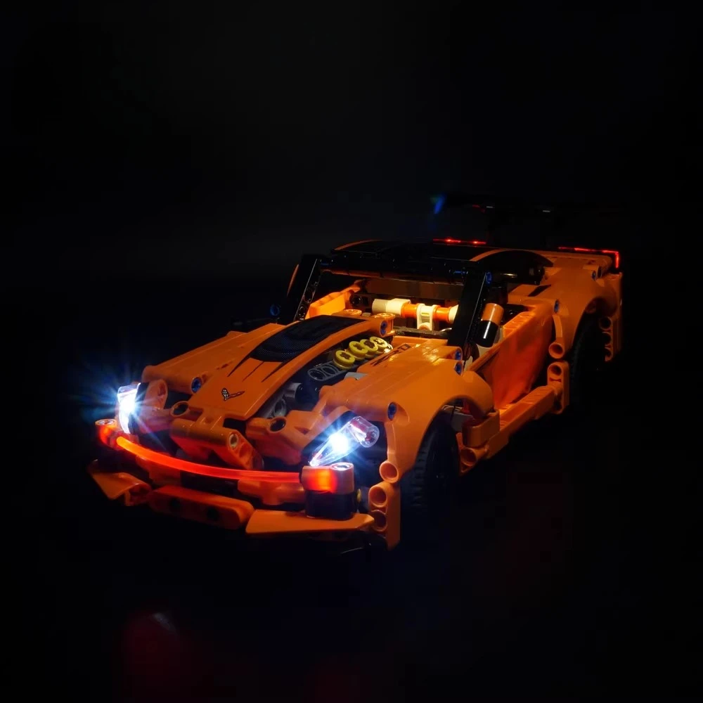 

LED Lighting Set Suitable for LEGO Technic Chevrolet Corvette ZR1 42093(Not Including Building Blocks)