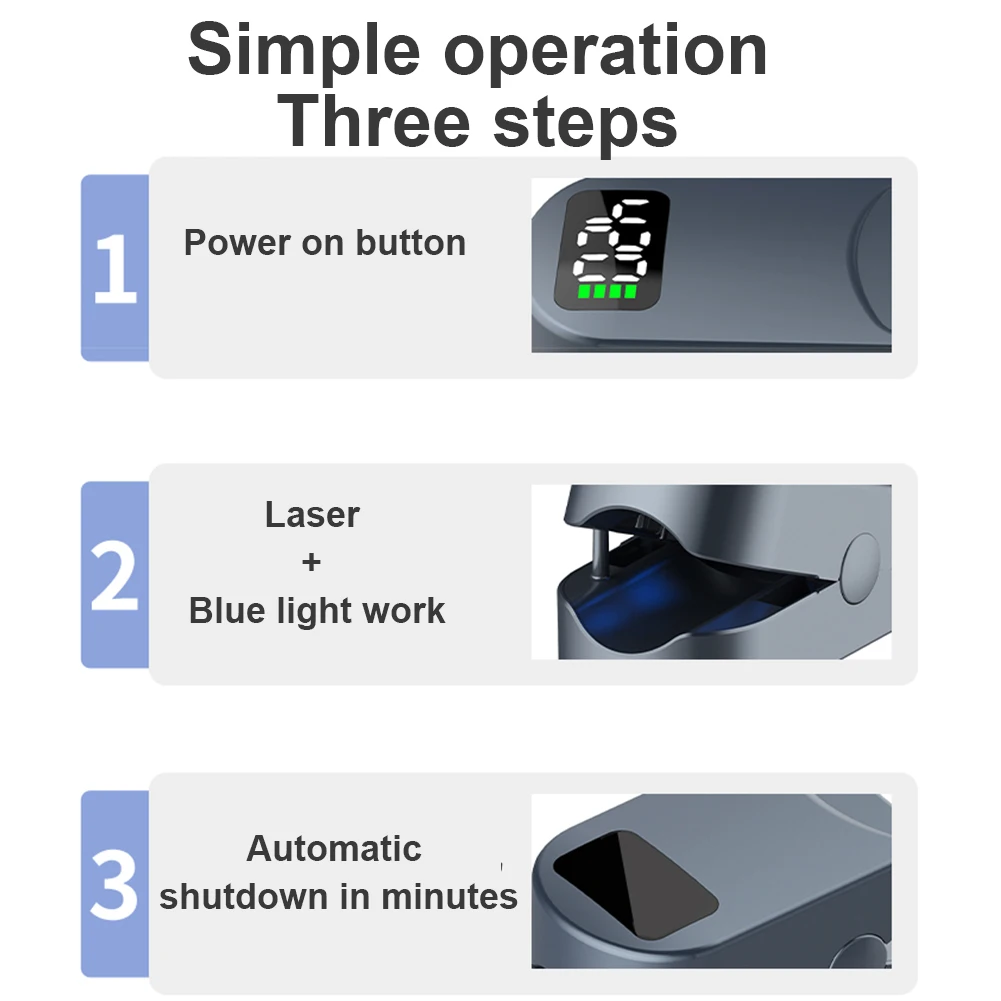 Nagel Schimmel Licht Apparaat Teennagel Schimmel Reinigingsmachine 905nm Infrarood Licht Nagel Schimmel Behandeling LED Laser Apparaat voor Thuis