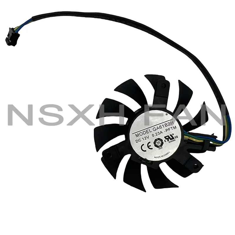 Ventilador para tarjeta gráfica GA51B2U GA61B2H, 12V, GA51S2M