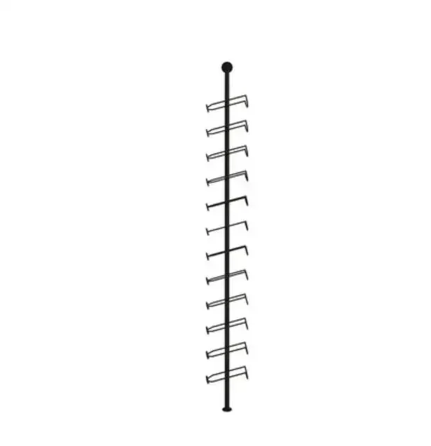 

Art Ground Red Wine Rack with Inclined Rack reative Cabinet with Wine Display Rack
