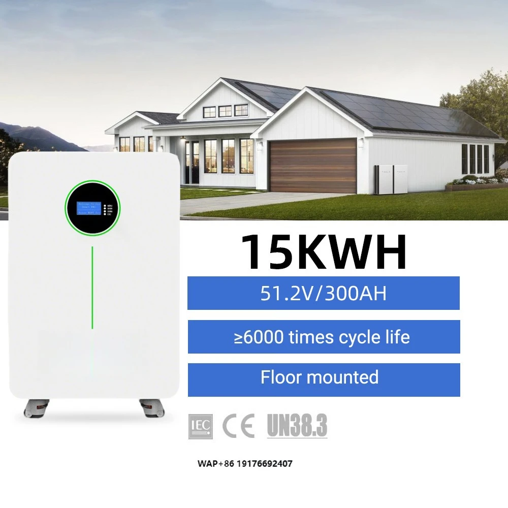 15kwh Lifepo4 Battery Deep Cycle Lithium Battery 51.2V 300AH Solar System with BMS Protection Certified by MSDS 15Kwh Capacity