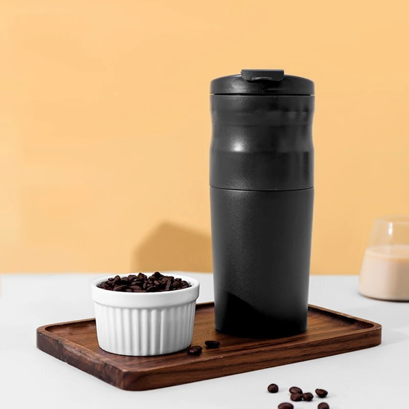 #MG731D2 Coffee Maker Electric Coffee Machine USB Portable Espresso Machine Nespresso Grinder Milling Coffee Bean Cup for Campin