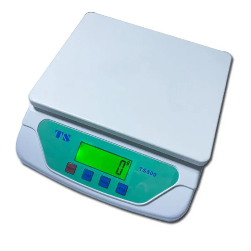 30kg Electronic Scales Weighing Kitchen Scale Food Scale LCD Gram Balance for Home Office Warehouse Laboratory Without Battery