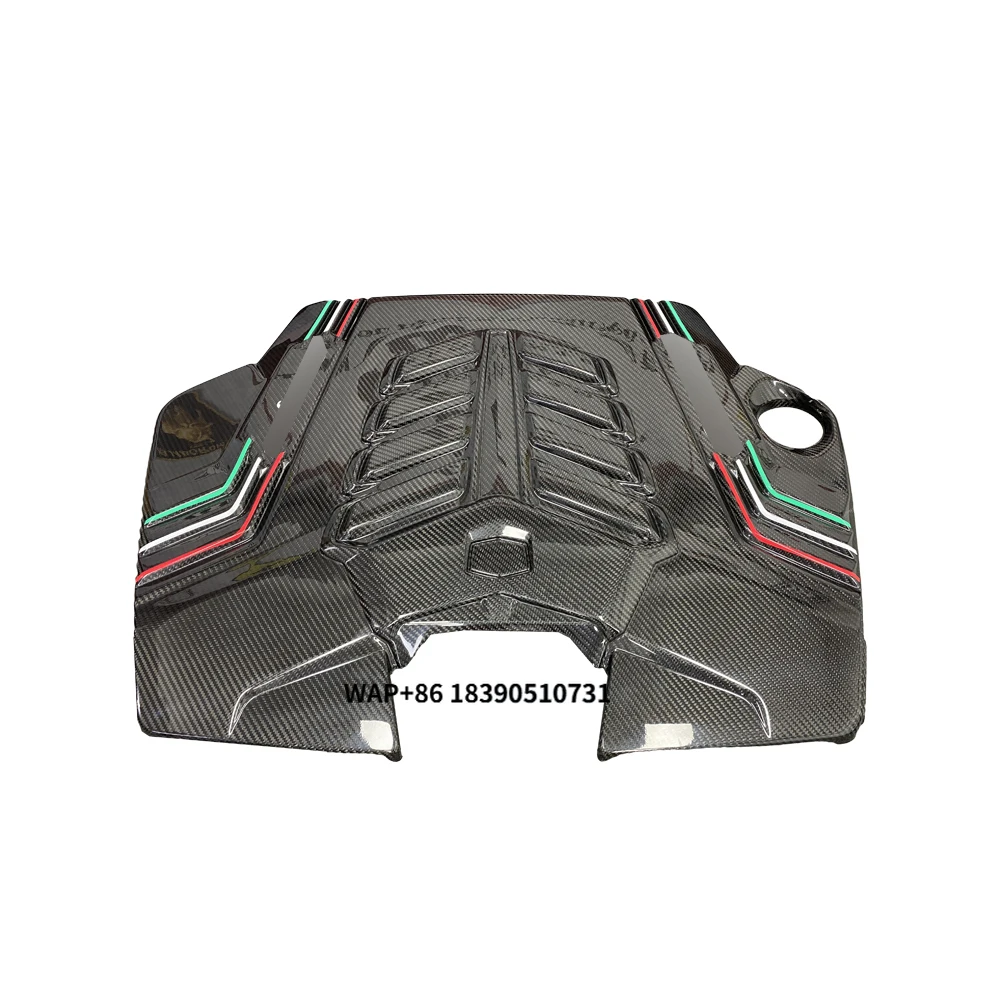 

Hot Sale Dry Carbon Fiber OEM MSY Style Body Kit Engine Cover Hood Engine Trim Fiber Hood Bonnet for Lambor URUS